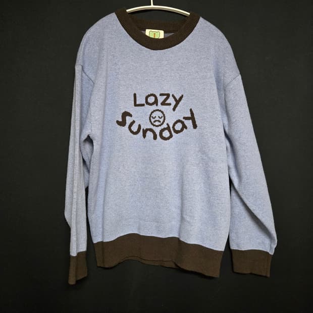 침착맨 굿즈 썬데이 니트(1사이즈)