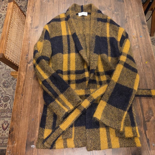 투머로우랜드 알파카 로브코트