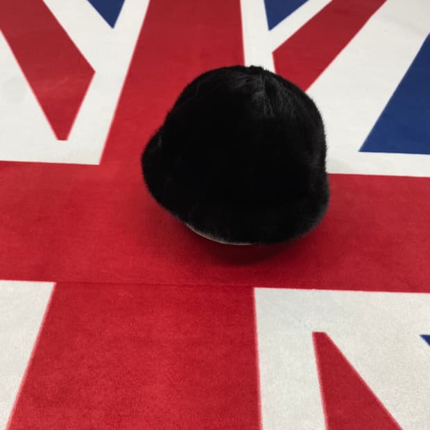 천연밍크 모자 여성용