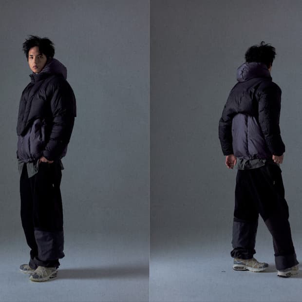 OJOS 오호스 레이어드 볼레로 패딩 / 블랙 / 2사이즈