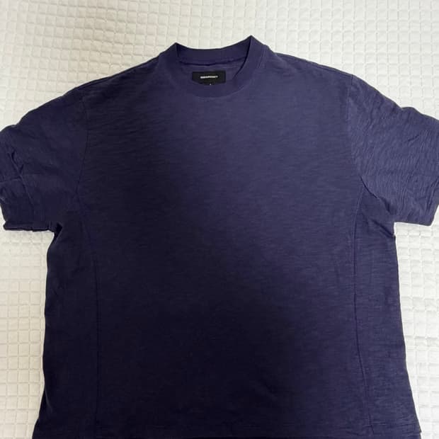 999휴머니티 LAYERED HALF TEE (DARK PURPLE)