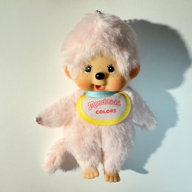 몬치치 컬러즈 키링 ss 연핑크