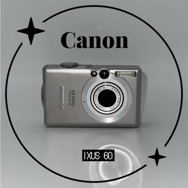 (한국어 지원✨) 캐논 canon ixus60 디지털카메라 디카