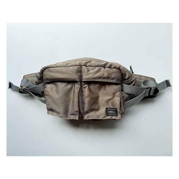 포터 탱커 웨이스트백 에이징 그레이