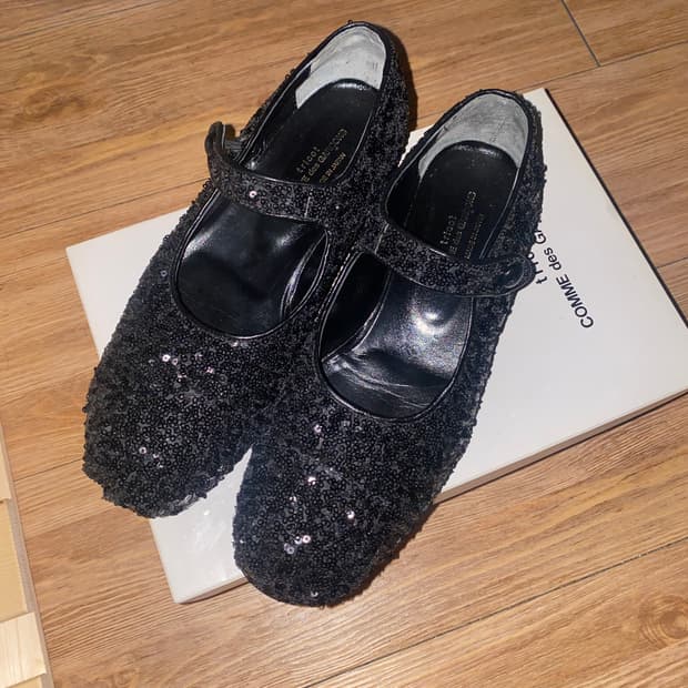 Comme des Garçons Sequined Mary Jane