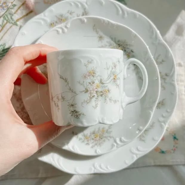 독일 빈티지 로젠탈 몽비쥬 트리오셋트