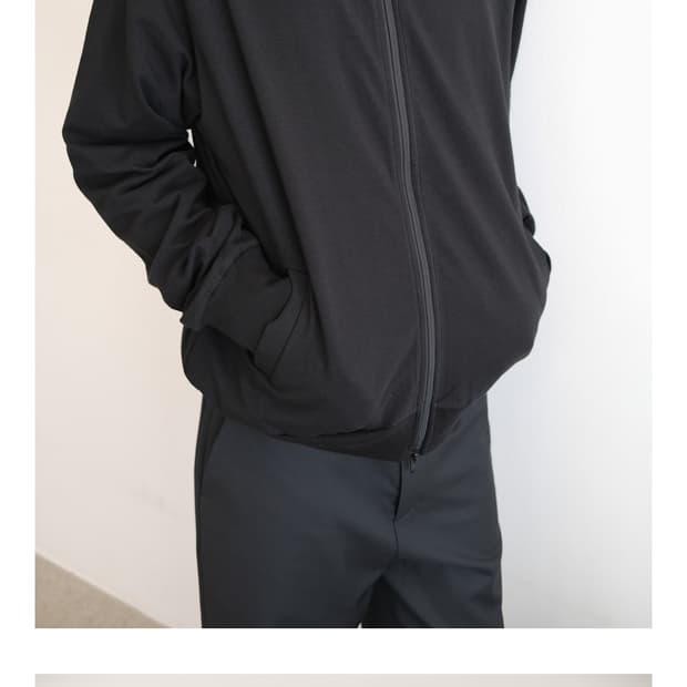 하프시코드 유니폼 후드집업