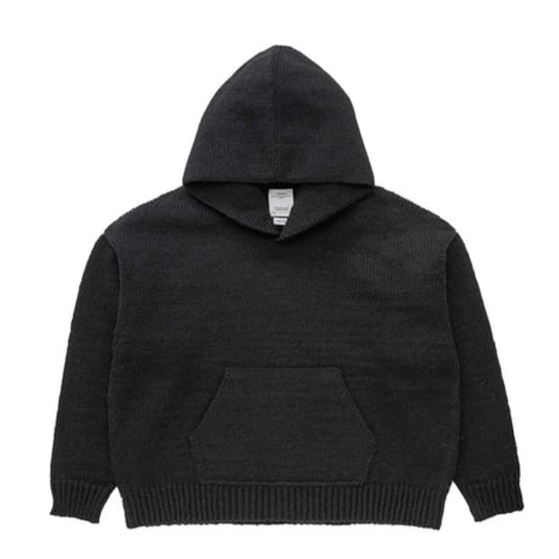 [3] 비즈빔 visvim 후드 니트 블랙