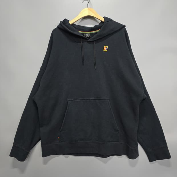 나이키 테니스 로고 후드티