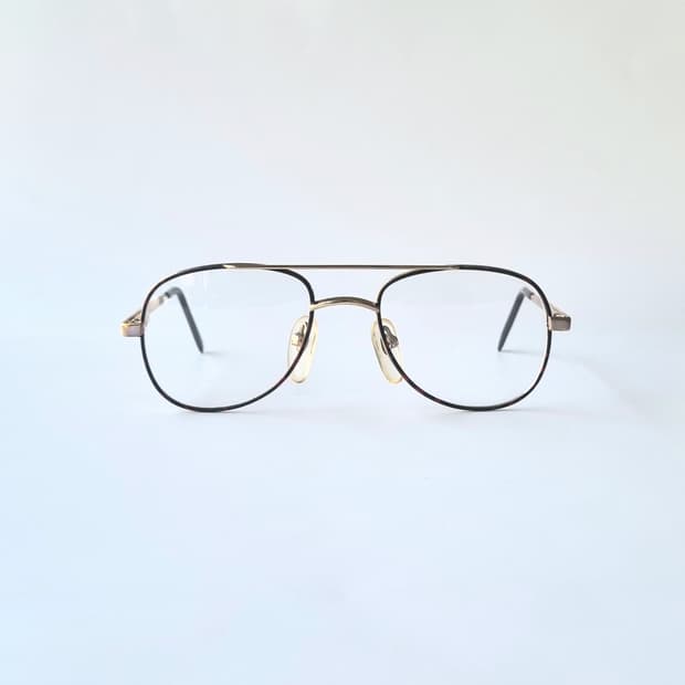 데드스탁 미니멀 긱시크 완성, 슬림 메탈 더블 브릿지 안경테