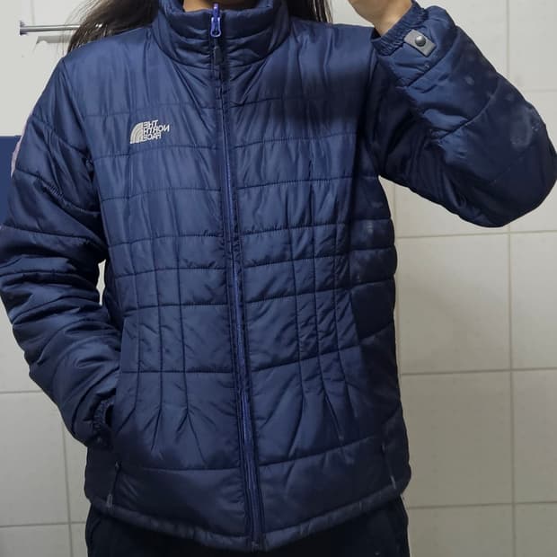 노스페이스 경량 패딩 90