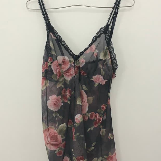 Rose Sheer Slip Top (Europe)