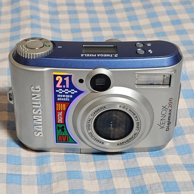 삼성 케녹스 Digimax 200 빈티지 디지털 카메라
