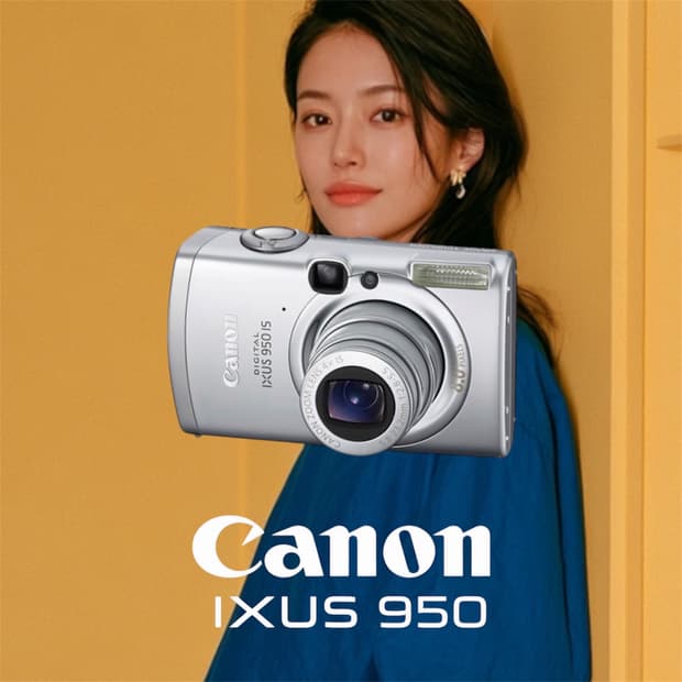 A급)캐논 익서스 950 CANON IXUS 950 빈티지 디지털카메라