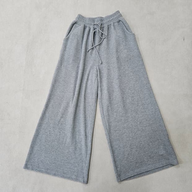 실측확인빈티지 밴딩 와이드 트레이닝 팬츠 0320Y