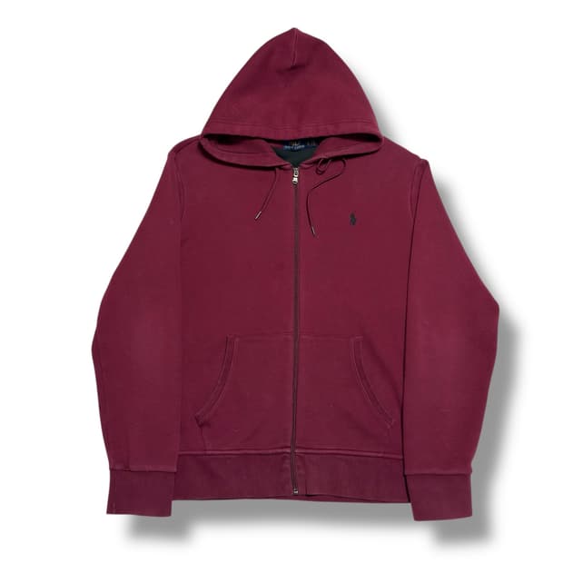 Polo Ralph Lauren 와인 후드 집업