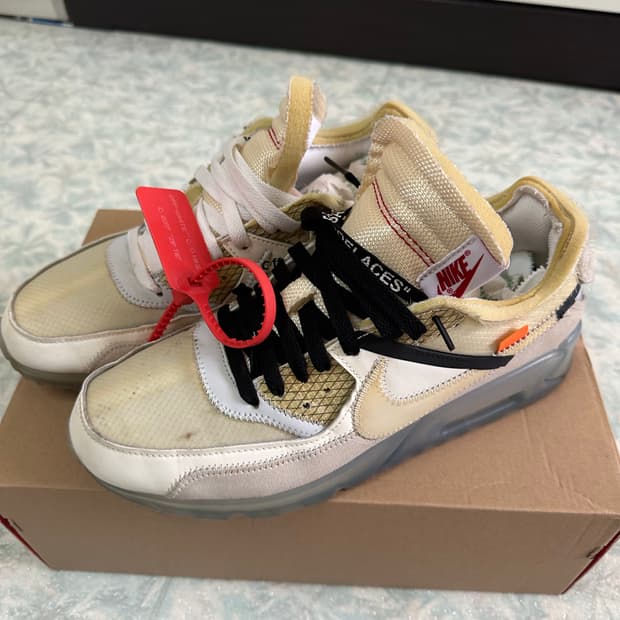 오프화이트 에어맥스 90 og 265 팝니다