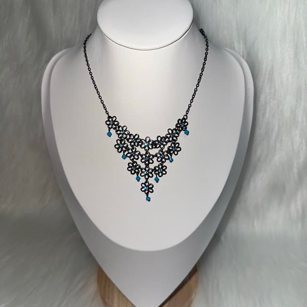 오리엔탈 레이어드 목걸이