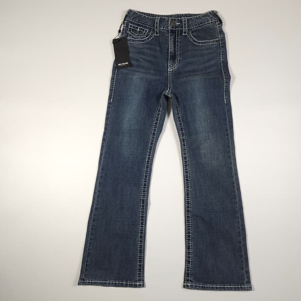 트루릴리전 부츠컷 데님팬츠 