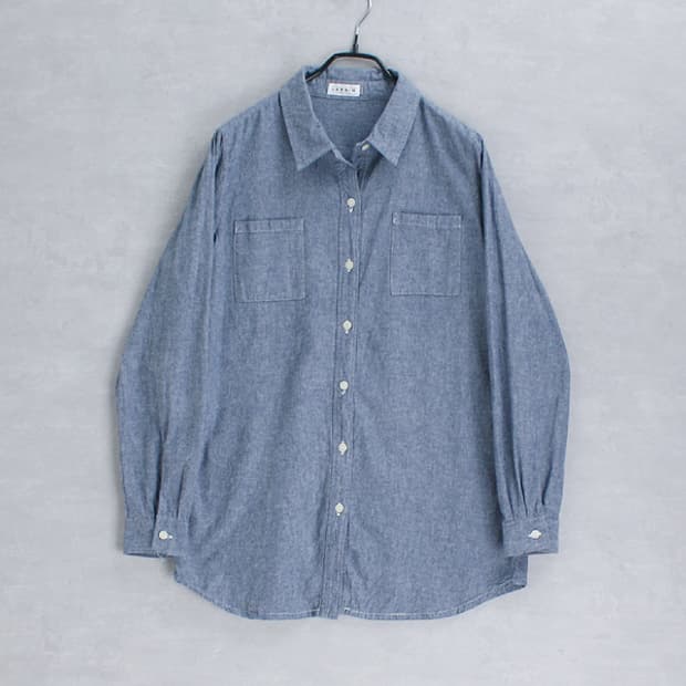 LEPSIM LOWRYS FARM _ chambray shirt