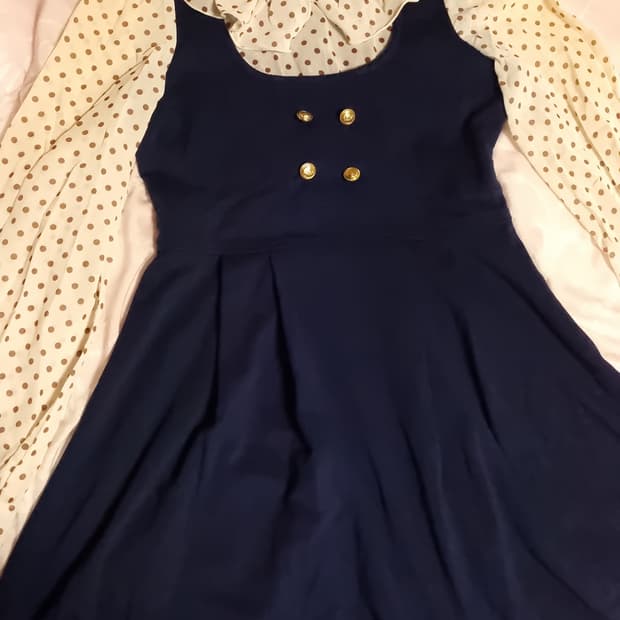 블라우스 레이어드  원피스