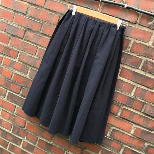 Beams pleats skirt