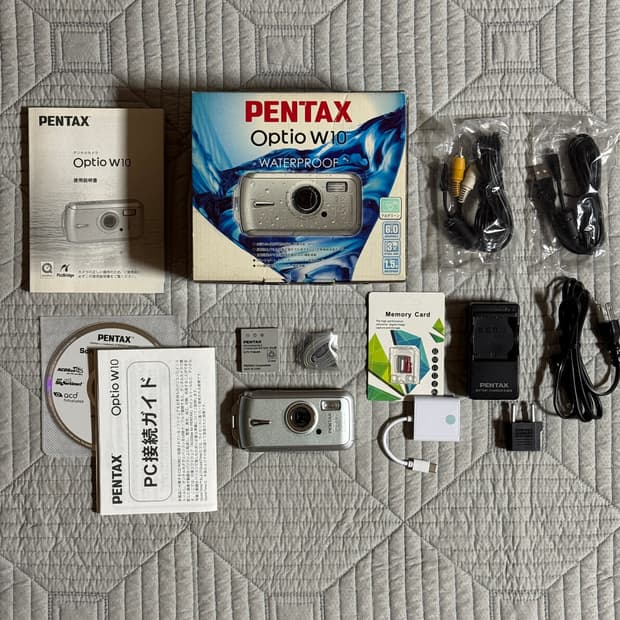 풀박스 Pentax Optio W10 펜탁스디카 옵티오 빈티지 디카