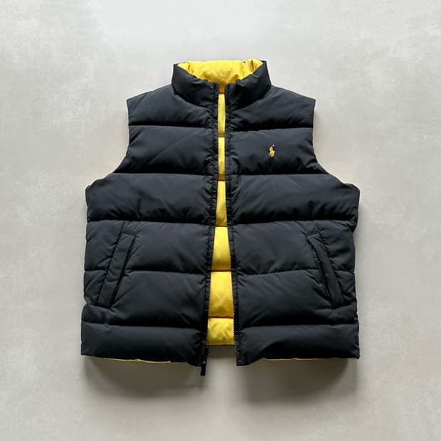 [S]폴로 랄프로렌 여성 양면 패딩 조끼