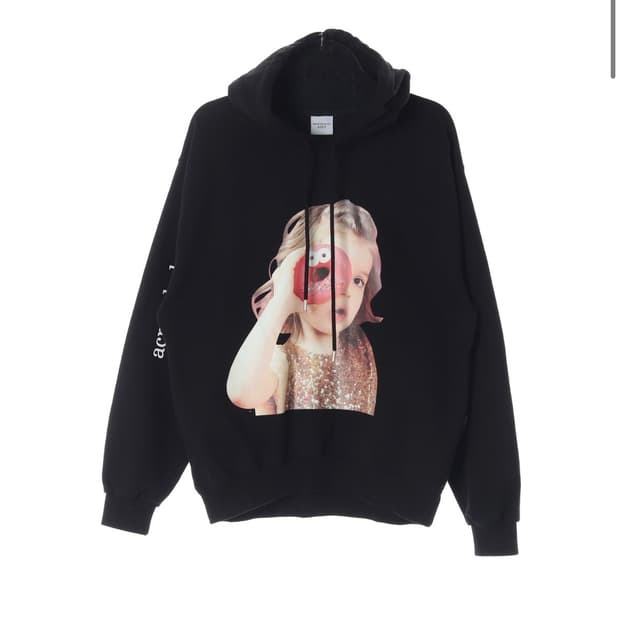 아크메드라비 후드티 ADLV BABY FACE HOODIE BLACK 