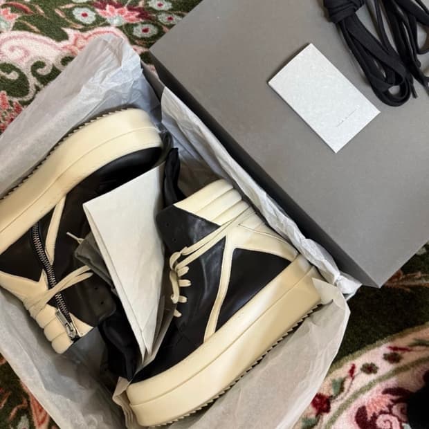 릭오웬스 지오바스켓 43