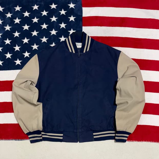 USA 빈티지 바시티 스타디움 자켓 Varsity jacket 