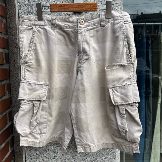 2000‘s 스투시 체크 카고쇼츠