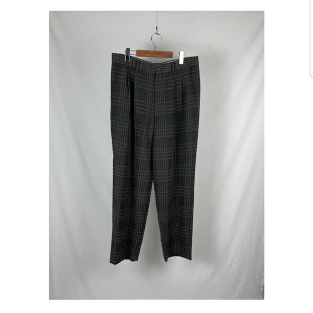 90s Pia Sports 체크패턴 슬랙스