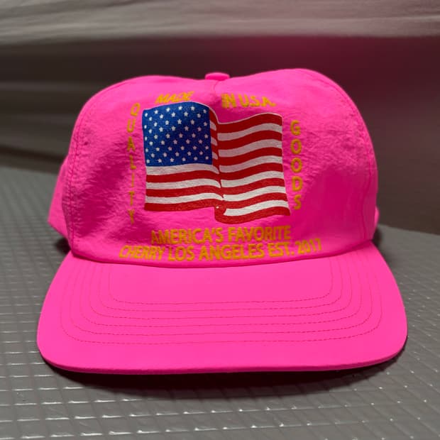 체리la cherry la 성조기 모자 