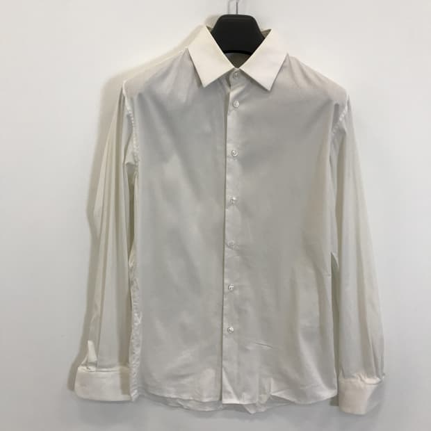 타임옴므 화이트셔츠 [40사이즈]