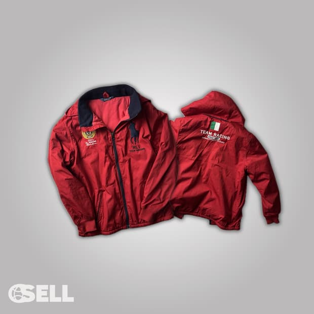 폴로 빅포니 레이싱 자켓 후드