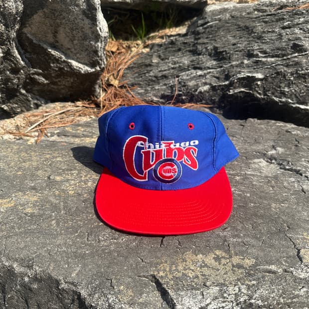 vintage mlb chicago cubs cap small