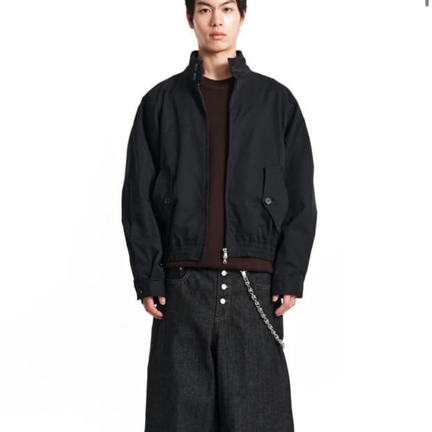 기철 (사이즈M) Herrington crop jacket 해링턴자켓