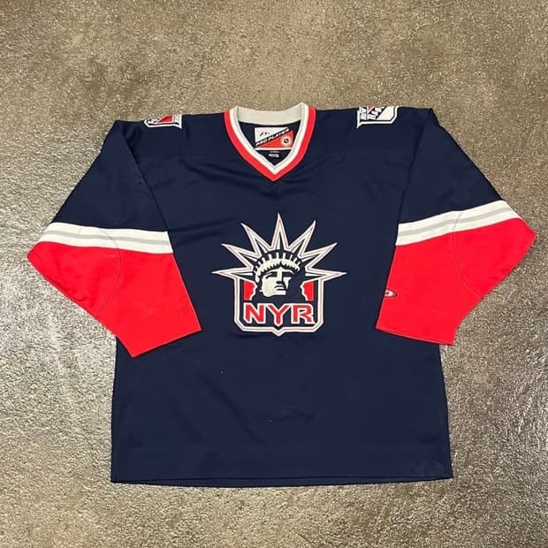 90s NHL 뉴욕 레인져스 하키 져지 (110) 팝니다