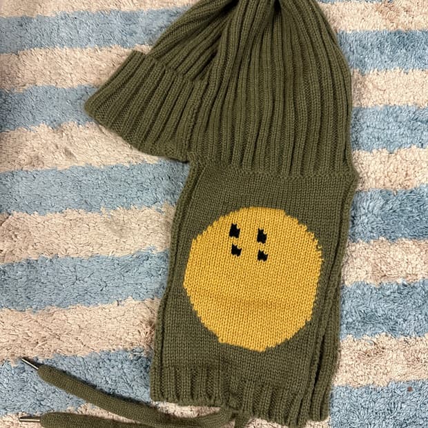 캐피탈 5G 울 프로필 레인보위 게일 캡 숏 카키