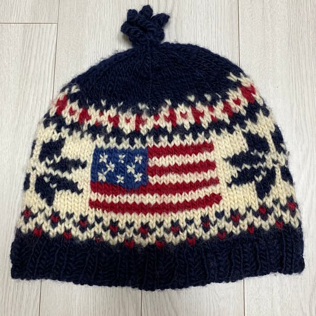 POLO RALPH LAUREN USA FLAG BEANIE OG