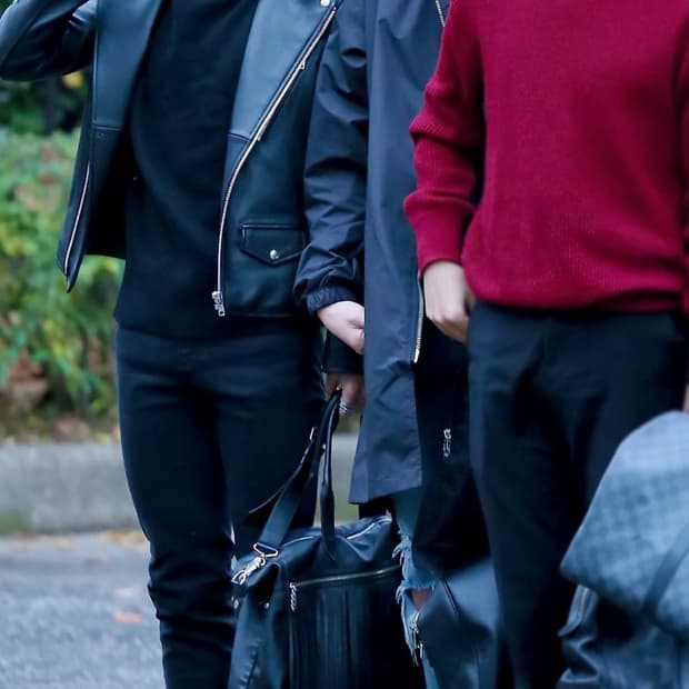 bts 지민 착용 생로랑 가방