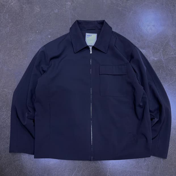 지오지아 원포켓 트러커 셔켓 자켓 블랙 XL