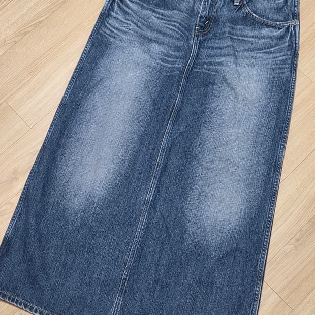 리바이스 데님 롱 스커트