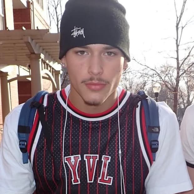 스투시 비니 블랙