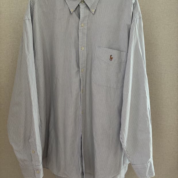 폴로 랄프로렌 스트라이프 긴팔 셔츠 L