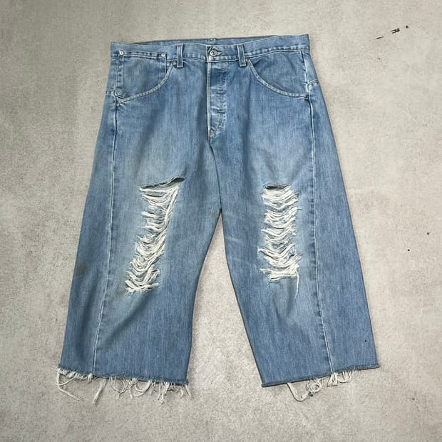 리바이스 엔지니어드 데님 하프팬츠 s10268