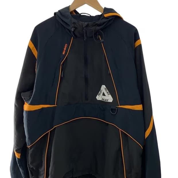 Palace P-Dura Shell Top Black Orange 