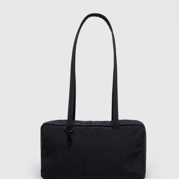 baggu 바쿠 바쿠백 나일론 보울러백 블랙 스몰