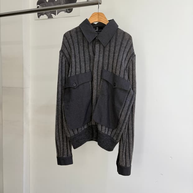 DUNHILL LONDON (Made in Italy) 니트자켓